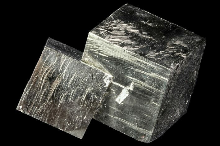 Pyrite Cube Cluster - Navajun, Spain #71595